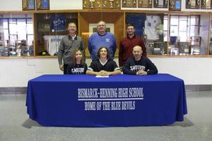 Noah Jordan Signs with Elmhurst
