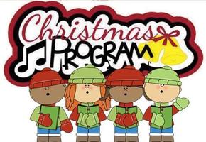 2019 BHES Christmas Program Information
