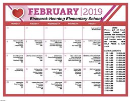 2019-02 BHES Menu