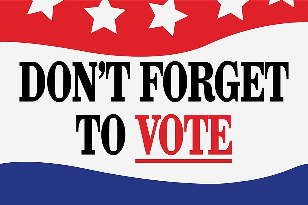 Don't forget to vote!